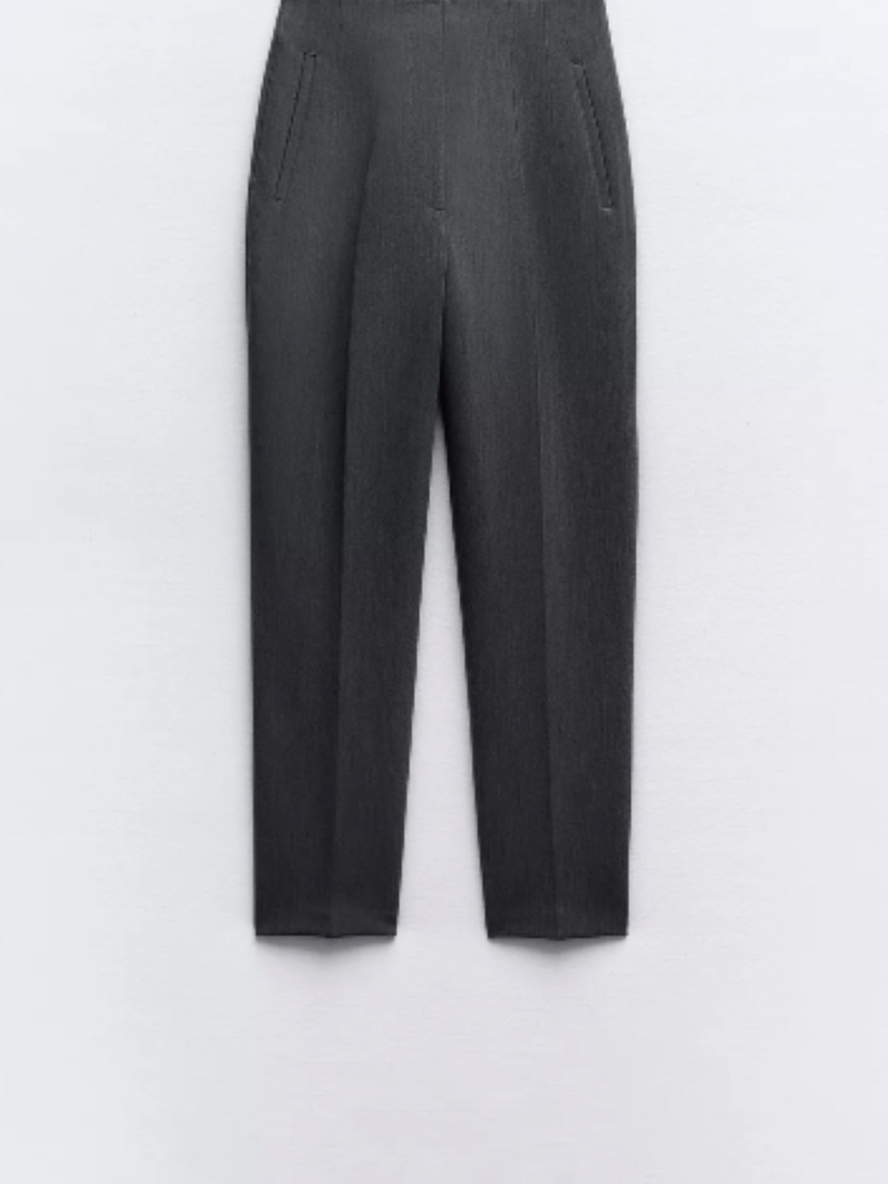 Zara Women’s Tailored Trousers - Charcoal